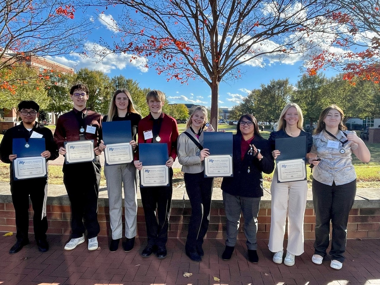  Students from the Entrepreneurship and Global Business program at Careerline Tech Center (CTC) placed first in the Leadership Innovation Challenge